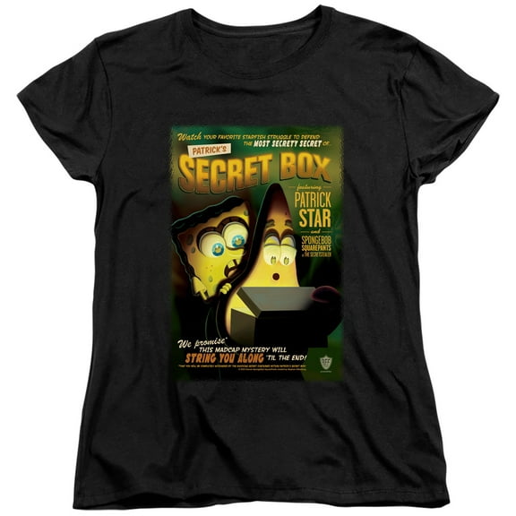 Spongebob Patrick's Secret Box Women's T Shirt