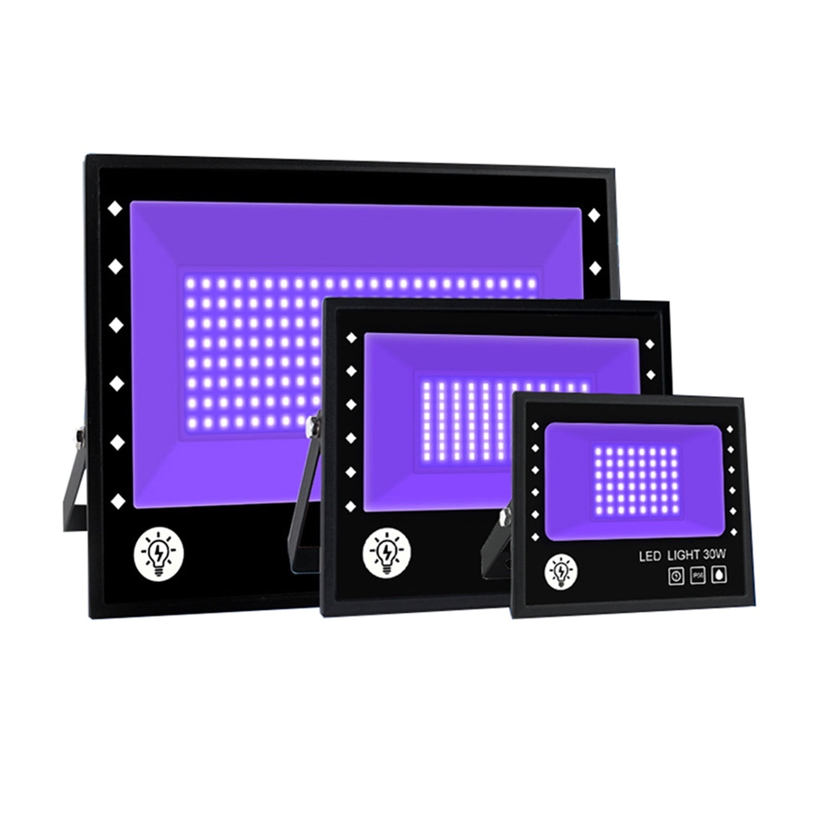 IP66 Waterproof UV Flood Light Led Black Light 395nm-405nm UV Resin Curing Light Outdoor Ultravilet Lamp For Party Sta Decor ,Save Energ