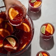 Viski Admiral Punch Bowl with Tumblers for Party, Wedding Gifts 9 Piece Set