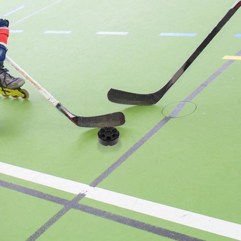 Multi Room Puck PVC Roller Pucks 6-Pack Colorful - Multi-Surface Street Hockey Balls ...