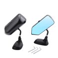 thumbnail image 2 of Rear View Mirror -Glare Carbon Fiber Rearview Mirror Car Truck Universal Wide Angle Rearview Mirror, Reduce Blind and Antiglare, 2 of 7