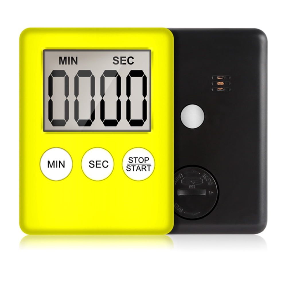 Kitchen Timer Lcd Digital Screen Chronograph Timer Square Cooking