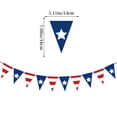 thumbnail image 6 of 250th Anniversary Party Decoration Banner, Independence Day Triangle Pennant Flag Garland for 4th of July and Memorial Day,July 4th Decorations, 6 of 6