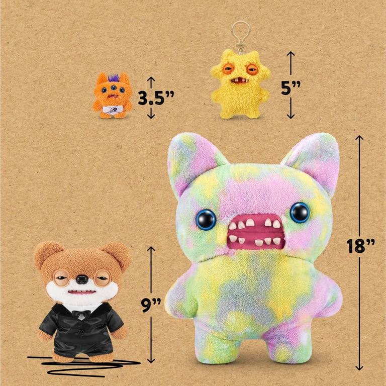 Fuggler Wedding Fuggs 9 inch 2-Pack, Funny Ugly Monster Soft