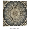 thumbnail image 3 of Aurora Medallion Canvas Wall Art Multi Earth, 3 of 5
