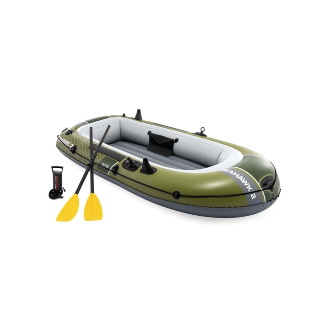 Bote inflable Intex Seahawk 2 de PVC para 2 personas, 236 kg