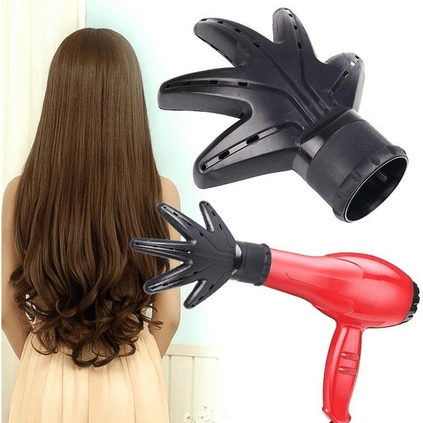 Hairdryer Diffuser Professional Hairdressing Tool Black Plastic Hand Shape Hair Blow Dryer Diffuser Accessory Walmart Com Walmart Com