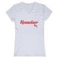 thumbnail image 1 of W Republic 555-367-WHT-04 Rensselaer Polytechnic Institute Script T-Shirt for Women, White - Extra Large, 1 of 1