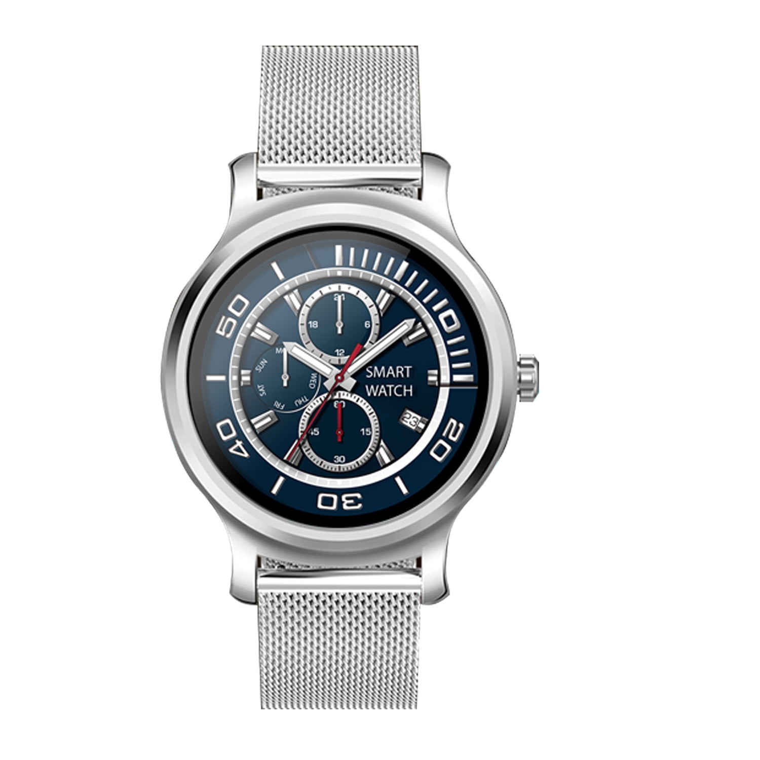fitness band with round dial