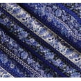 thumbnail image 3 of Soimoi Cotton Cambric Fabric Stripe & Paisley Print Fabric by Yard 56 Inch Wide, 3 of 7
