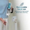 thumbnail image 3 of SHARK Clean and Empty Bagless Cordless HEPA Filtration Stick Vacuum and Auto-Empty System Multi-Surfaces in White/Peacock, 3 of 3