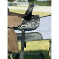thumbnail image 2 of Resistance Kids Western Horse Barrel Saddle Western Youth Child Genuine Leather Saddle for Horse Riding Black Seat | Floral Tooled | 10" 12" 13", 2 of 5