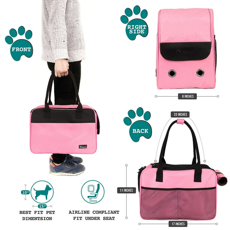 TSA-approved Pet Carrier – Pink Closet 02