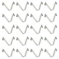 thumbnail image 1 of Uxcell 20pcs Doble Botón Clip de Resorte para Palas de Kayak 6.5x10x50mm Acero de Resorte 65Mn Clips de Bloqueo Telescópico Hueco en Forma de V para Poste de Tienda Paraguas Camping, 1 of 7