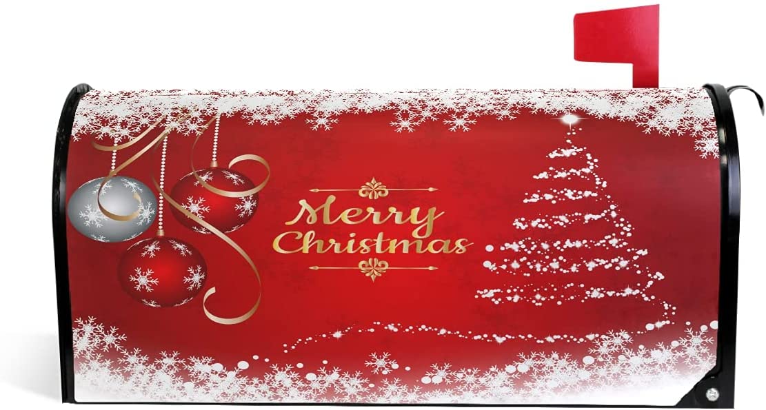 Wamika Valentine's Day Love Pickup Truck Mailbox Cover Standard Size Black White Stripe Heart