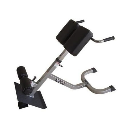 Valor Athletics CB-13 Adjustable Back Extension in Pewter/Black