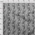 thumbnail image 3 of oneOone Polyester Spandex Gray Fabric Floral Fabric For Sewing Printed Craft Fabric By The Yard 56 Inch Wide, 3 of 5