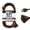 Brown, variant on Iron Forge Cable 6ft Brown Outdoor Extension Cord with 3 Outlets - 16/3 SJTW 6ft Extension Cord 3 Prong, 13 Amp All-Weather Heavy Duty Power Cable