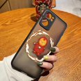thumbnail image 3 of Funda de teléfono mate para OPPO RENO 8 8T 7Z 7 6Z 6 5 4 3 PRO PLUS 4G 5G Funda Capa Shell Marvel dibujos animados héroe Spider-Man Lron Man, 3 of 5
