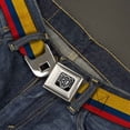 thumbnail image 2 of Buckle-Down Belt, Seatbelt Buckle Belt, Colombia Flag Distressed, 34 to 52 Inches, 2 of 9