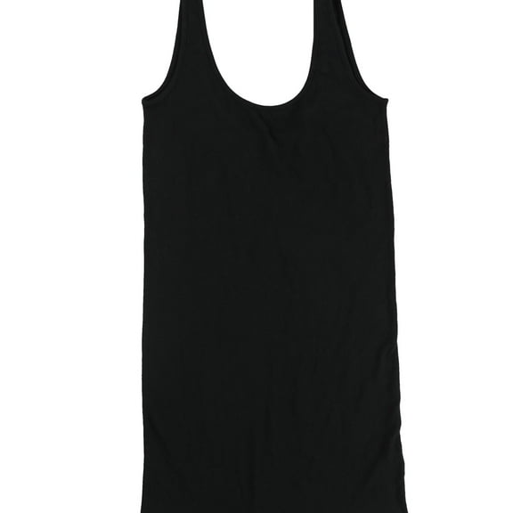 Obey Propaganda Womens Solid Tank Dress, Black, Medium