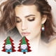 thumbnail image 2 of Xihbxyly Pendientes Navideños de Cuero Ligero con Diseño de Árbol de Navidad. Caja de Regalo de Moda. Estilos Únicos y Hechos a Mano. Ideales para Fiestas, Cumpleaños y Aniversarios. Ideales para Mam, 2 of 3
