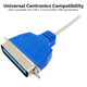 thumbnail image 5 of Línea de impresión USB IEEE 1284 Interfaz estándar CN36 Cable de línea USB a puerto paralelo Adaptador de cable de impresora (CB-CN36), 5 of 8
