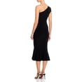 thumbnail image 2 of Norma Kamali Women's One Shoulder Fishtail Dress, Black, XL, 2 of 2
