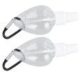 thumbnail image 1 of 2 Pcs Hand Sanitizer with Clip, Portable Refillable Container Widely  for Hand Soap Body Wash Liquid Shampoo, 1 of 7