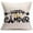 Happy Camper-1, variant on Throw Pillow Covers Happy Camper Lettering Decorative Pillow Covers Cotton Linen Square Pillowcase Cushion Covers for Home Sofa Couch 18" x 18" (Happy Camper-1)