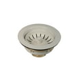 thumbnail image 6 of Keeney K1439BSQ Heavy Duty Kitchen Sink Strainer with Power Ball Basket, Biscuit, 6 of 13