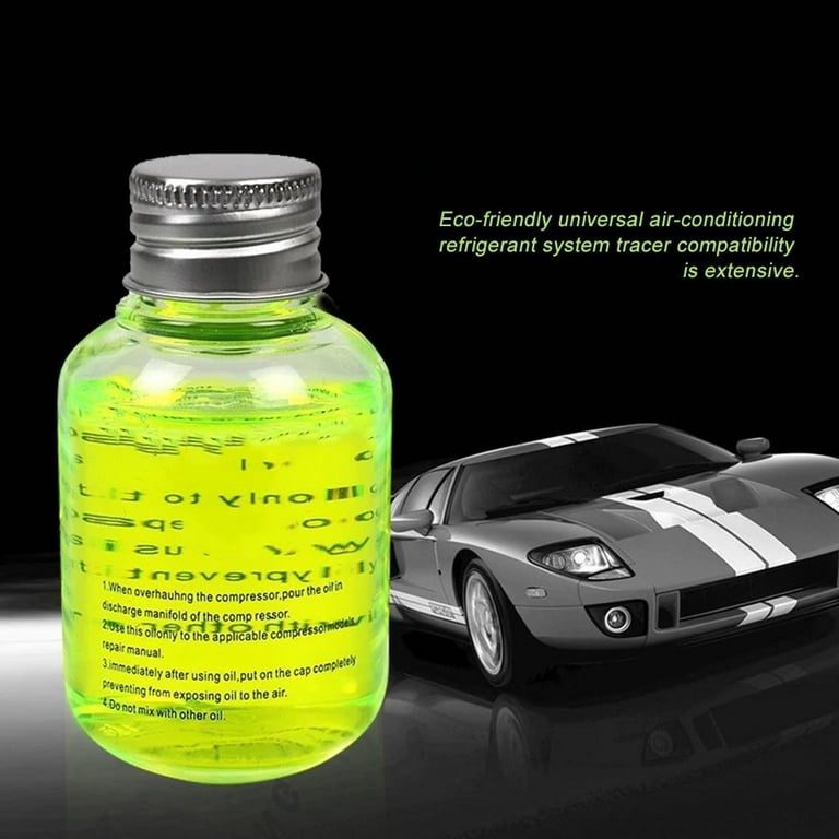 60ML UV Dye Fluorescent Oil Leak Detector Car A/C, 55 OFF