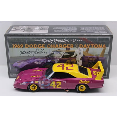 - Marty Robbins #42 Dodge 1969 Dodge Daytona 1:24 University of Racing