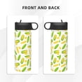 thumbnail image 3 of Lsque Cartoon Corn Pattern 18oz Sports Insulated Kettle With Straw Insulated Water Bottle Insulated Tumbler For Men Womans Sports Insulated Kettle, 3 of 8
