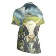 thumbnail image 3 of joogoo Cows Wild Daisy Men's Cycling Jerseys Mountain Bike Short Sleeve Tops L, 3 of 7