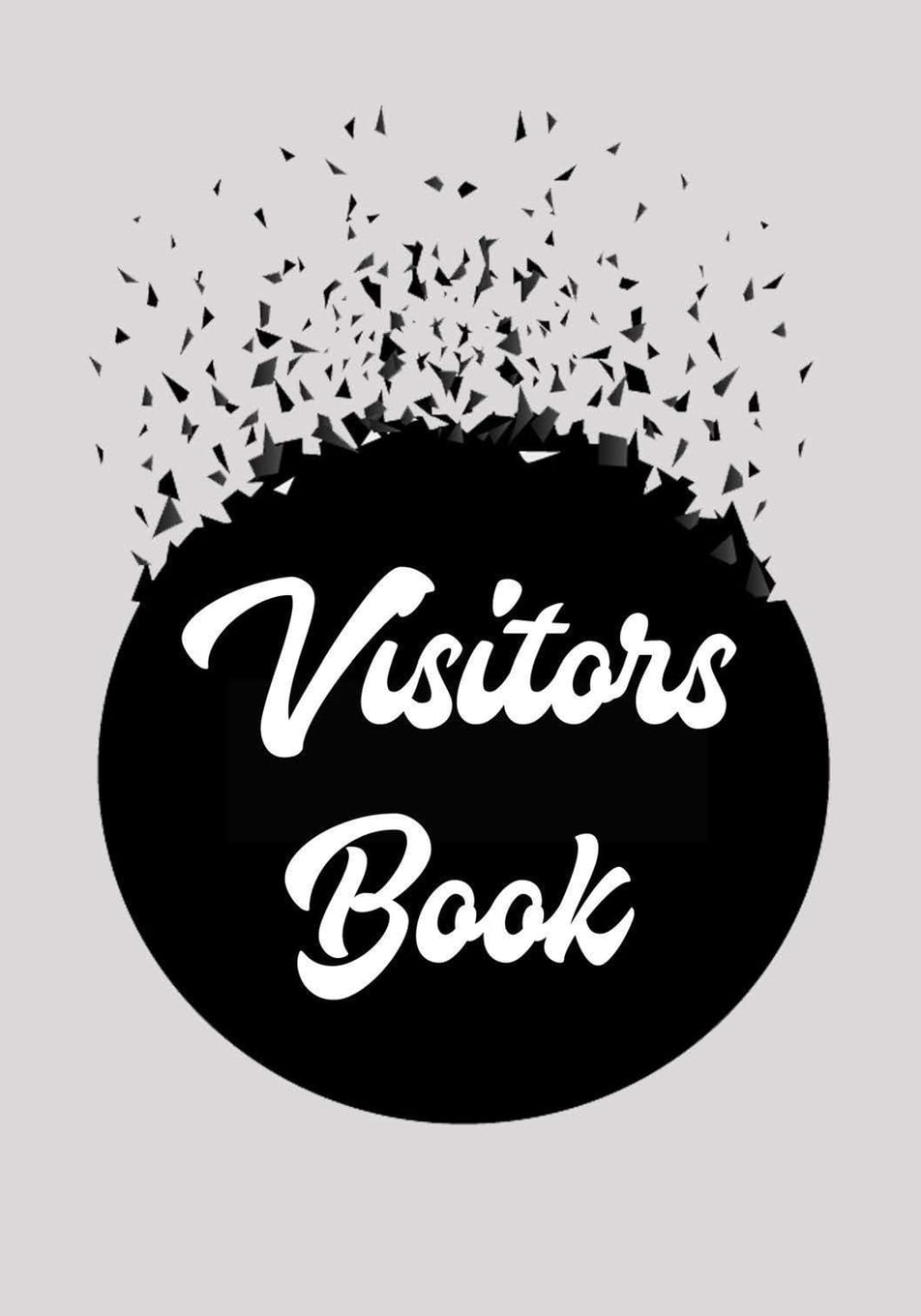 visitors book visitors register book, visitor log book, Visitor Sign