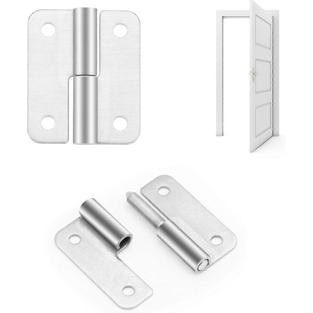 2025 Latest Model 2.5 Inch Lift Off Hinges, Stainless Steel 304 Small Slip Joint Flag Hin