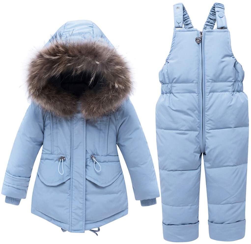 Combinaison De Ski Enfant 2 Pièces - Veste Doudoune Capuche + Pantalon (tailles 9 Mois-3 Ans) - 8
