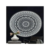 EFINNY Bohemian Mandala Tapestry Hippie Wall Hanging Tapestry Bedspread Dorm Decor,59" x 59"
