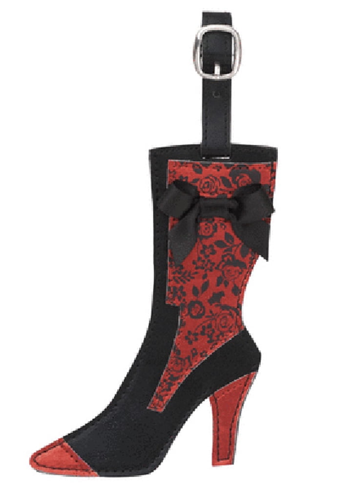 black cowboy boots with red roses