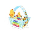 thumbnail image 3 of JHGoosa A Set Of Easter Cartoon Cute Animals Chick Rabbit Candy Chocolate Gift Box Paper Shopping Basket Packaging Box Baking Utensils, 3 of 9