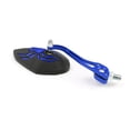 thumbnail image 5 of Universal 8mm 10mm Motorcycle Moto Spider Adjusted Rear View Side Mirrors Blue, 5 of 5