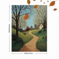 thumbnail image 3 of Spring Blossom Cottage Path Mosaic Canvas Print, Wall Art for Living Room Bedroom Dining Room Hallway Office Cafe, 3 of 8