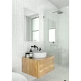 thumbnail image 2 of Trinity 32 in. x 22 in. Square Radius Mirror, 2 of 8