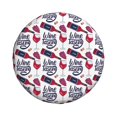 thumbnail image 3 of Rv Spare Tire Cover 16 inch - Red Wine Glass Bottle Tire Covers for Trailers, Adjustable Camper Spare Tire Cover, 3 of 7