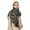 Grey, variant on Bibifish Womens Cable Knit Scarf Rope Tassel Hem leopard print stylish scarf Soft windproof Cold-Resistant Warm Cozy Winter Neck Wrap