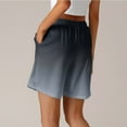 thumbnail image 3 of Kvture Women's Hiking Shorts Quick Dry Lightweight Gradient Summer Golf Casul Workout Athletic Short with Pockets Navy M, 3 of 5