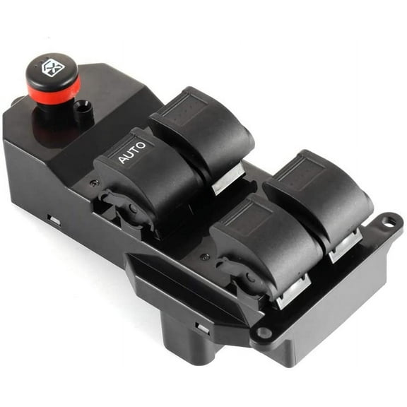 CCIYU Power Window Switch Master Power Window Switch Front Left Driver Side Replacement Fits For 2001-2005 For Honda Civic 2002-2006 For Honda CRV 35750S5AA02ZA,901-602
