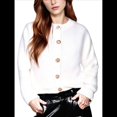 thumbnail image 1 of Suéteres Tipo Cárdigan con Abertura Frontal para Mujer, Chaqueta de Larga con Botones, Ropa de Otoño e Invierno. XL, 1 of 6