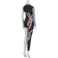 thumbnail image 5 of Women Sexy Multicolor One-legged Jumpsuit Halloween Costume, 5 of 7